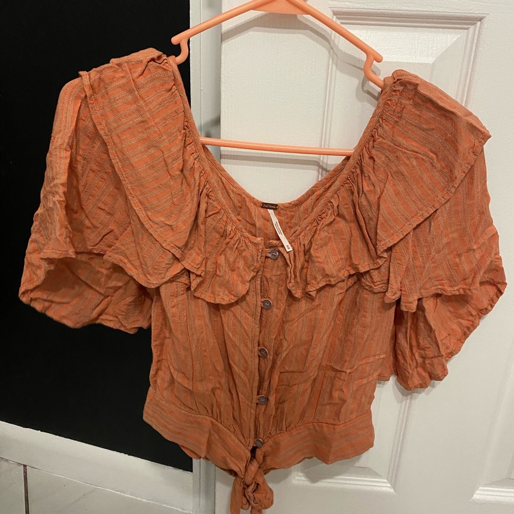 Orange shirt